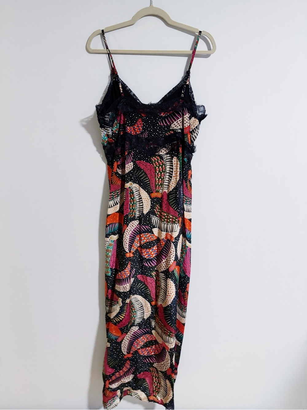 Farm Rio for Anthropologie - RARE Long Lace Cami - Picture 8 of 11